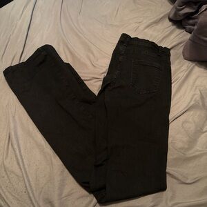 SHEIN Black Low Rise Flare Jeans Timeless Style